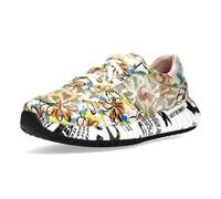 Laura Vita Zapatos con Cordones Sneaker para Mujer Burton 05, Talla:37 EU, Color:Blanco