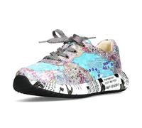 Laura Vita Zapatos con Cordones Sneaker para Mujer Burton 05, Talla:38 EU, Color:Turquesa
