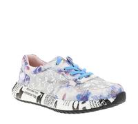 Laura Vita Zapatos con Cordones Sneaker para Mujer Burton 05, Talla:40 EU, Color:Azul