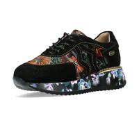 Laura Vita Zapatos con Cordones Sneaker para Mujer Delphine 01, Talla:40 EU, Color:Negro