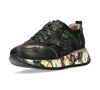 Laura Vita Zapatos con Cordones Sneaker para Mujer Delphine 16, Talla:38 EU, Color:Negro