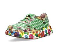 Laura Vita Zapatos con Cordones Sneaker para Mujer NIKITO 53, Talla:39 EU, Color:Verde
