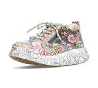 LAURA VITA Zapatos con Cordones Sneaker para Mujer NIKITO-62, gris, 41 EU