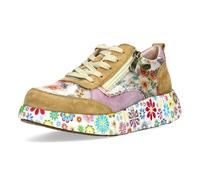 Laura Vita Zapatos con Cordones Sneaker para Mujer NIKITO 62, Talla:41 EU, Color:Amarillo