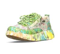 LAURA VITA Zapatos con Cordones Sneaker para Mujer NIKITO-62, verde, 41 EU