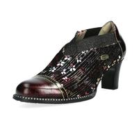 Laura Vita Zapatos de tacón Alto para Mujer Elcodieo 42, Talla:38 EU, Color:Rojo