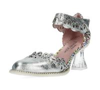 Laura Vita Zapatos de tacón Alto para Mujer Eloiseo 34, Talla:38 EU, Color:Plateado