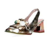 Laura Vita Zapatos de tacón Alto para Mujer HICMIMO 15, Talla:39 EU, Color:Marrón