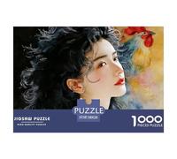 Laura Zilledi in A White Lace 1000 Pcs Stabiler Karton Puzzle Kitten Stressabbau Kreatives Spiel Puzzles Als Geburtstagsgeschenke 38x26cm/1000pcs
