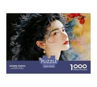 Laura Zilledi in A White Lace 1000 Stück Premium-Karton Puzzle Kitten Stressabbau Familienspiel Puzzles Für Erwachsene Und Kinder 70x50cm/1000pcs