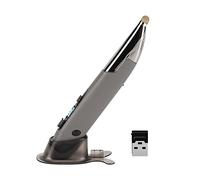 LAURAG Bolígrafo para ratón wirel 2.4 G 4 teclas lápiz en forma de bolígrafo vertical BT Connect Soporte traducción de voz regula la velocidad DPI Lápiz digital para PC Notebook Ordenador Portátil