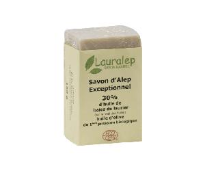 Lauralep Jabón de Alepo Excepcional Bio 30% de Aceite de Laurel 150g