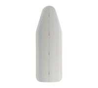 Laurastar Funda universal, funda de planchar gris claro, 131 cm x 55 cm, marcas de plegado integradas, sistema de clips, adecuada para todas las tablas de planchar de otras marcas, lavable a máquina