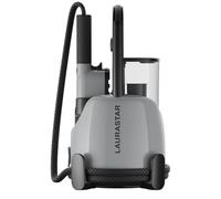 Laurastar IZZI Steamer 2 en 1: Potente vaporizador de ropa y cuidado textil, vapor DMS 150 °C, 3,5 bar, 2000 W, Refrescante, desarrugado y restaura todas las telas
