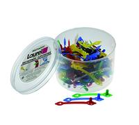 Laurel Briefknöpfe SIGMA, farbig sortiert, 90er Pack