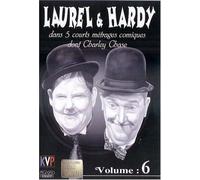 Laurel et hardy, vol. 6 : should tall men marry ? ; scorching sands ; wandering papas ; mum's the word ; mighty like a [Reino Unido] [DVD]