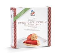 Laurel - Pimientos Piquillo Rellenos de Oricios lata 280 g | Sabores de Asturias
