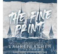 Lauren Asher The Fine Print (Collector's Edition) (Tapa dura) (Importación USA)