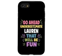 Lauren Personalized Women's Gift Custom Lauren Carcasa para iPhone SE (2020) / 7/8