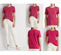 LAUREN RALPH LAUREN Blusa Camiseta T-Shirt Algodón Modal Rosa Nuevo M