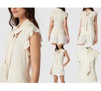 LAUREN RALPH LAUREN Blusa Con Volantes Camisa Top T-Shirt Tee M