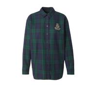 Multi Camisa con parche y cuadros Black Watch M