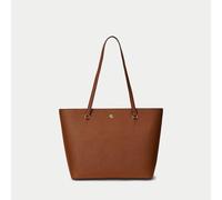 Lauren Ralph Lauren Bolsa tipo tote de piel, KARLY. Color Marron