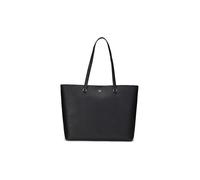 Lauren Ralph Lauren Karly Large | Bolsa shopping | negro | cuero de vaca de grano fino