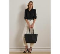 LAUREN RALPH LAUREN Bolso Grande De Piel, CAMERYN. Talla talla única. Color Negro