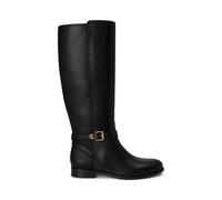 LAUREN RALPH LAUREN Botas planas de piel Brooke. Color Negro