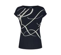 Lauren Ralph Lauren Camiseta 'Grieta' negro / blanco XXL negro / blanco