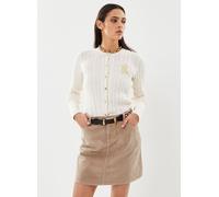 Lauren Ralph Lauren Cardigan torsadé en coton L Blanco