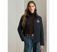 LAUREN RALPH LAUREN Cazadora con cremallera y parche. Color Azul Oscuro