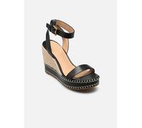 Lauren Ralph Lauren HILARIE ESPADRILLES WEDGE 41 Negro