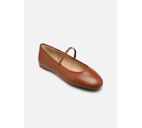 Lauren Ralph Lauren Jayna Mj-Flats-Mary Jane 36 Marrón