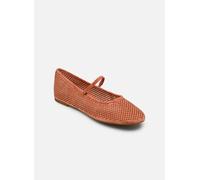 Lauren Ralph Lauren Jayna Mj-Flats-Mary Jane 39 1/2 Rojo