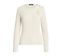 Lauren Ralph Lauren Montiva-Long Sleeve-Pullover L Blanco