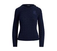 Blue Jersey en punto de ochos con botones XL