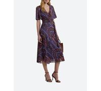Lauren Ralph Lauren Lauren Ralph Lauren - Vestido midi con estampado de cachemira. Multicolor Talla 44