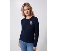 Lauren Ralph Lauren Montiva-Long Sleeve-Pullover 20093222300 S Azul