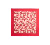 Red Pañuelo cuadrado de seda estampado TALLA ÚNICA