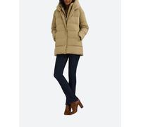 Lauren Ralph Lauren Plumífero de mujer corto con capucha. Beige 36 (XS)