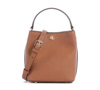 Lauren Ralph Lauren Reese Small | Bucket bolso de mano | marrón | cuero de vaca saffiano