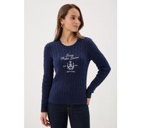 Lauren Ralph Lauren Rinett-Long Sleeve-Pullover L Azul