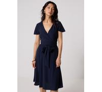Lauren Ralph Lauren Robe col en V ceinturée 36 Marino