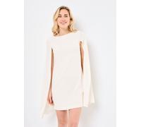 Lauren Ralph Lauren Robe de cocktail à cape en georgette 44 Blanco