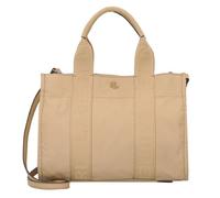 Lauren Ralph Lauren Stevie Small Bolso de mano beige, nylon, mujer