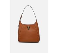 Lauren Ralph Lauren Tanner Large Bolso de hombro marrón, cuero, mujer