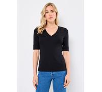 Lauren Ralph Lauren V Judy-Elbow Sleeve-Knit L Negro
