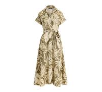 Lauren Ralph Lauren Vestido camisero beige / oliva / blanco 32 EUR
